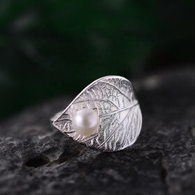 Handmade-Designer-Silver-Leaf-Natural-Pearl-Ring (10)26